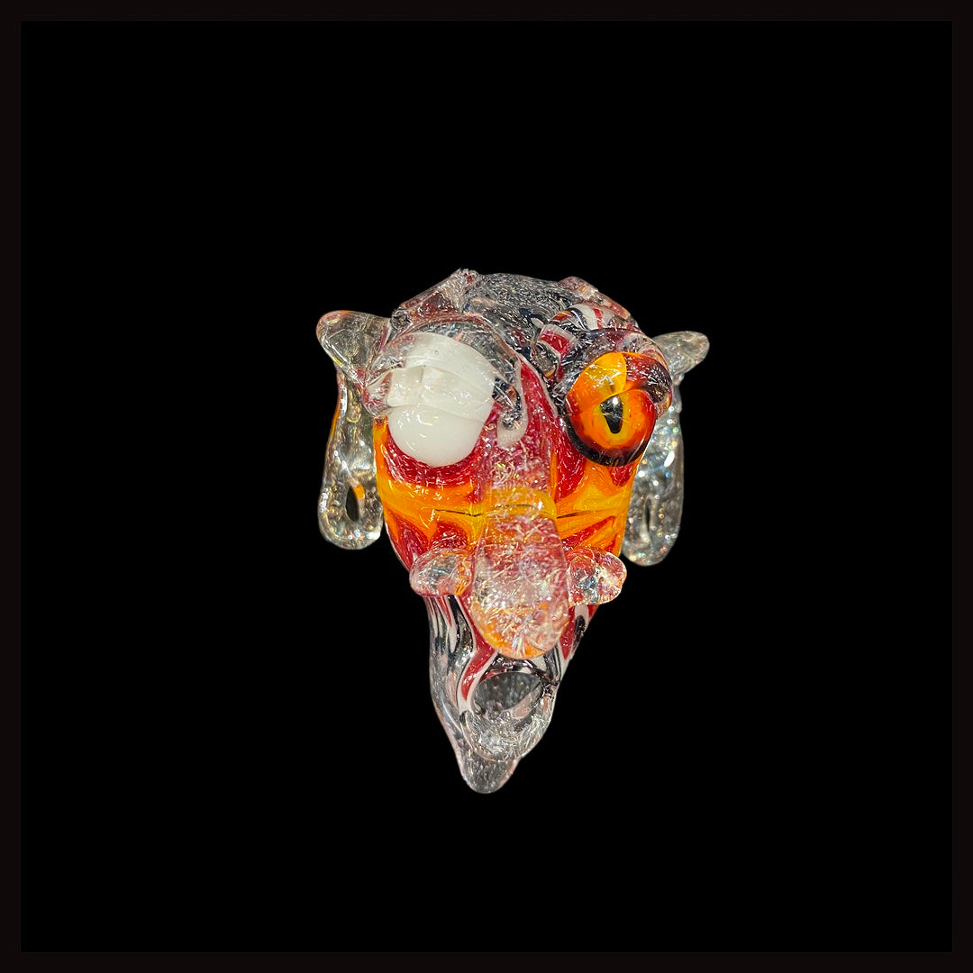 Modified Creations Face Glass Pendant