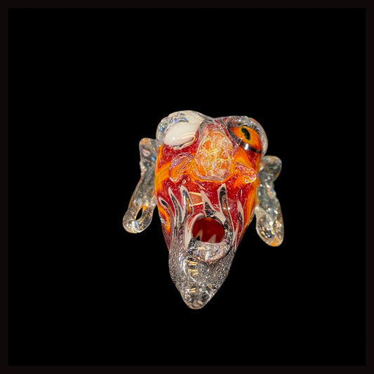 Modified Creations Face Glass Pendant