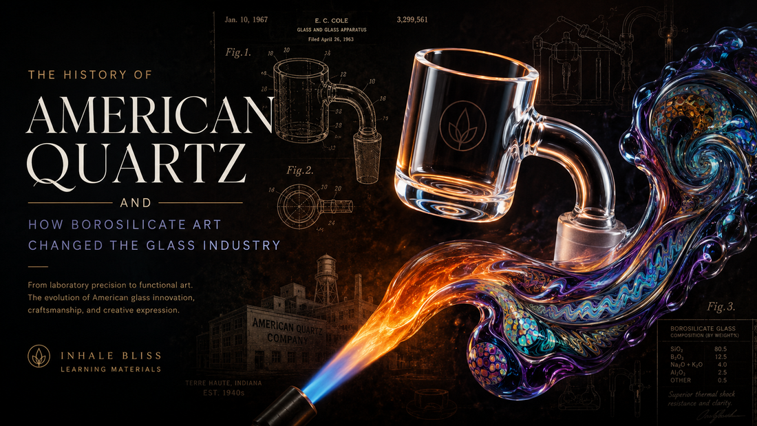 The History of American Quartz and How Borosilicate Art Changed the Glass Industry