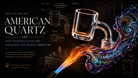 The History of American Quartz and How Borosilicate Art Changed the Glass Industry