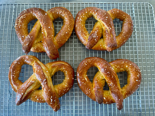 Home-made Soft Pretzels Recipe