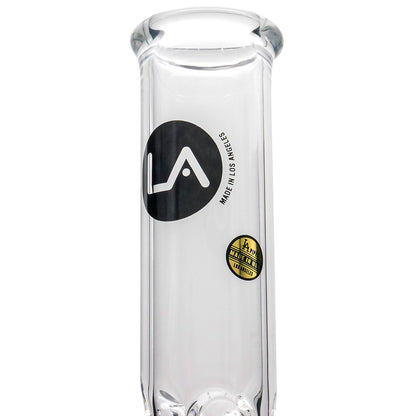 "Champ" Single or Double Showerhead Perc Beaker Bong
