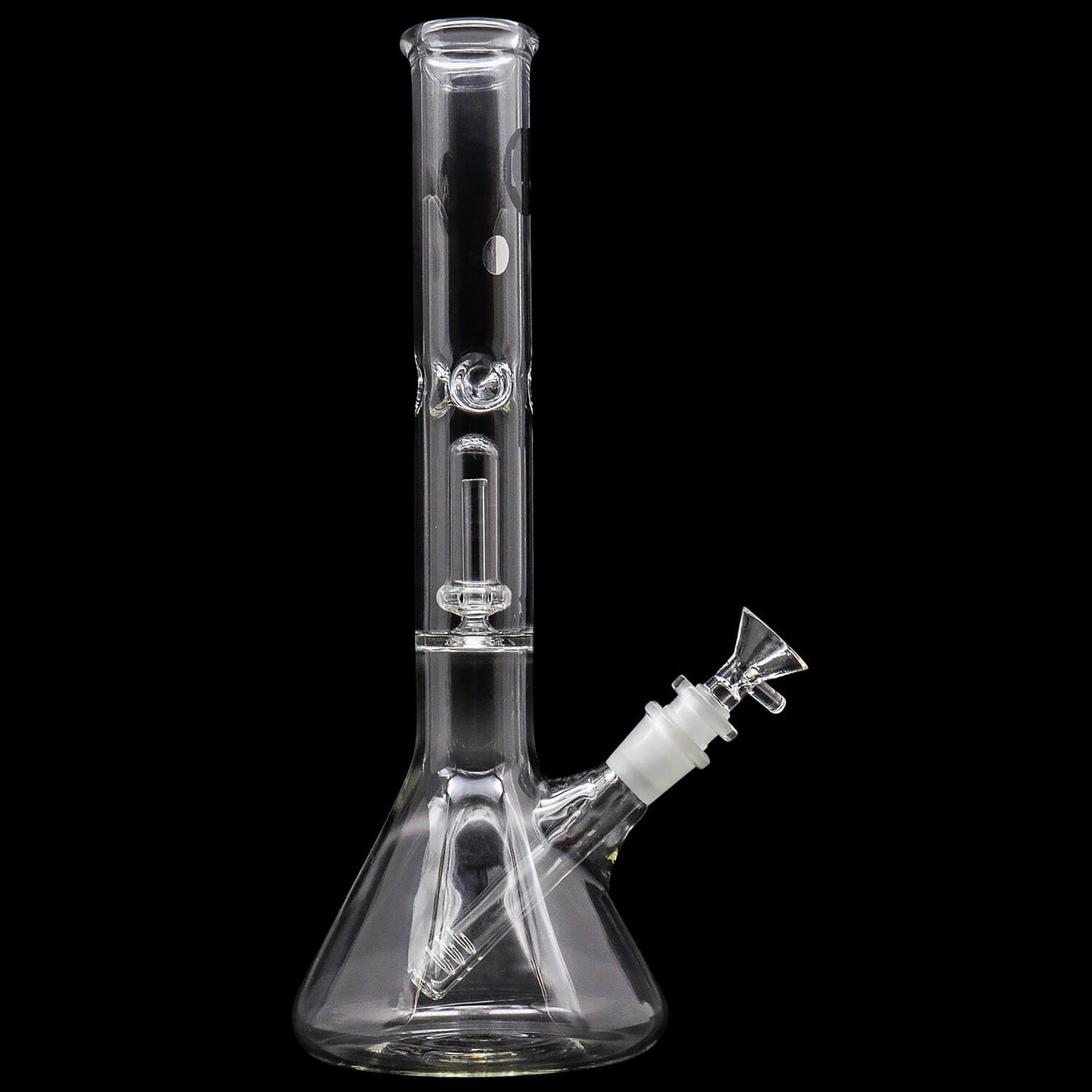 "Champ" Single or Double Showerhead Perc Beaker Bong