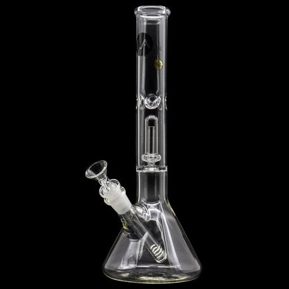 "Champ" Single or Double Showerhead Perc Beaker Bong