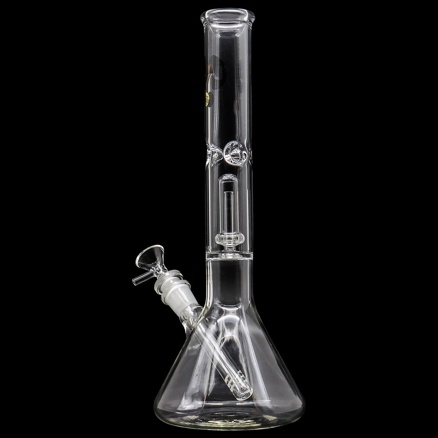 "Champ" Single or Double Showerhead Perc Beaker Bong