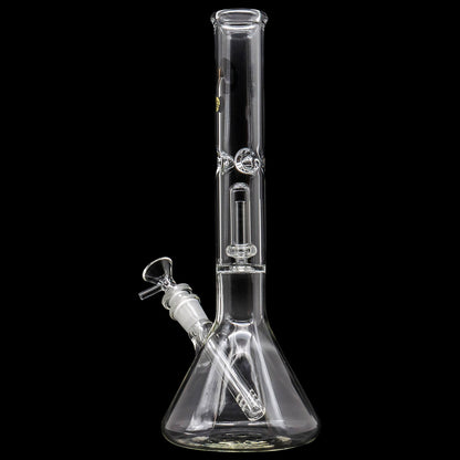 "Champ" Single or Double Showerhead Perc Beaker Bong