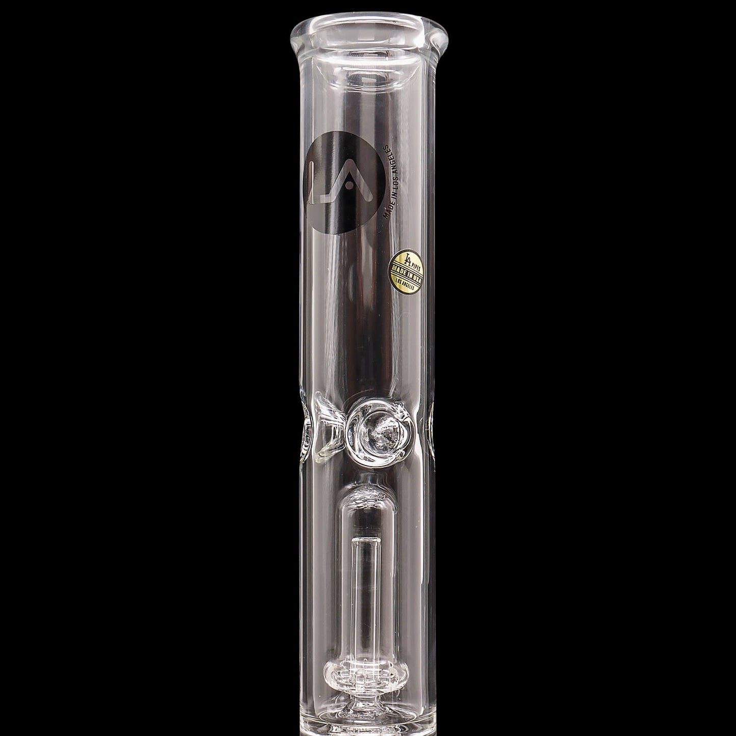 "Champ" Single or Double Showerhead Perc Beaker Bong