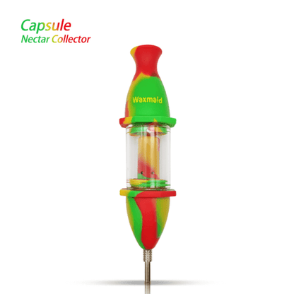 Waxmaid Capsule Silicone Glass Nectar Collector