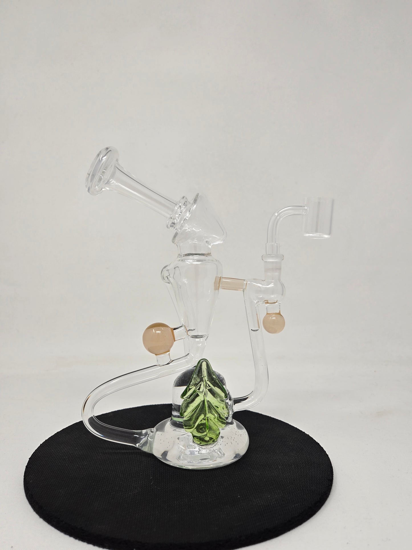 Symetrik Glass Clear Recycler w Leaf