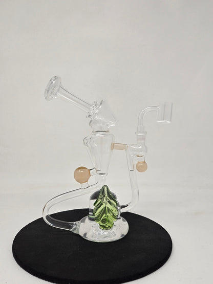 Symetrik Glass Clear Recycler w Leaf