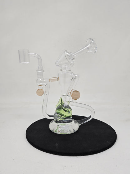 Symetrik Glass Clear Recycler w Leaf