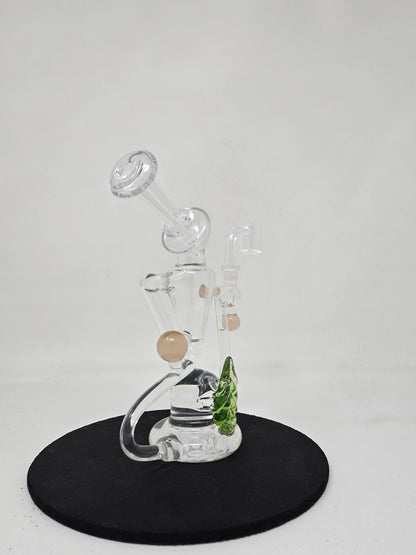 Symetrik Glass Clear Recycler w Leaf