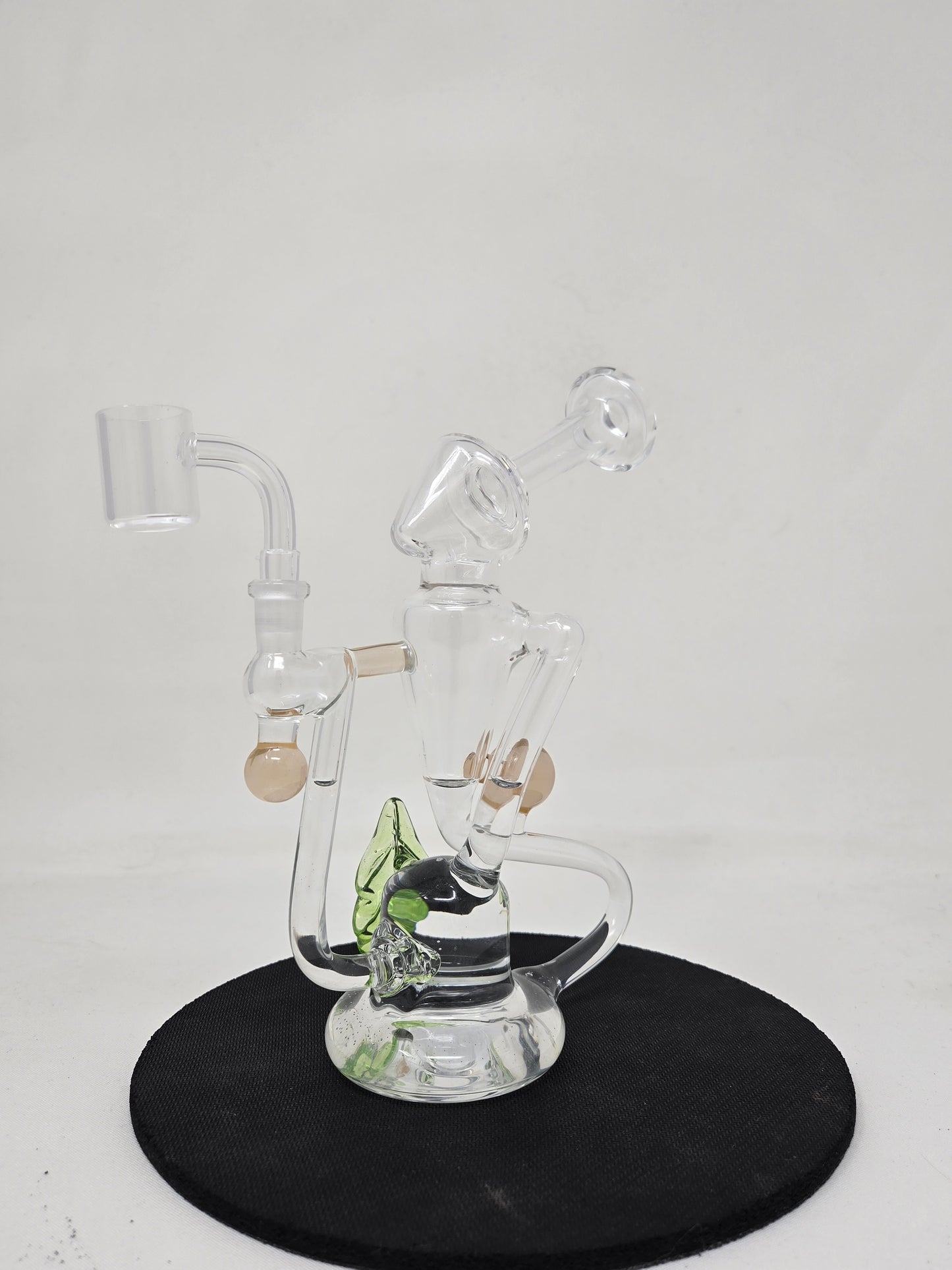 Symetrik Glass Clear Recycler w Leaf