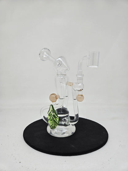 Symetrik Glass Clear Recycler w Leaf