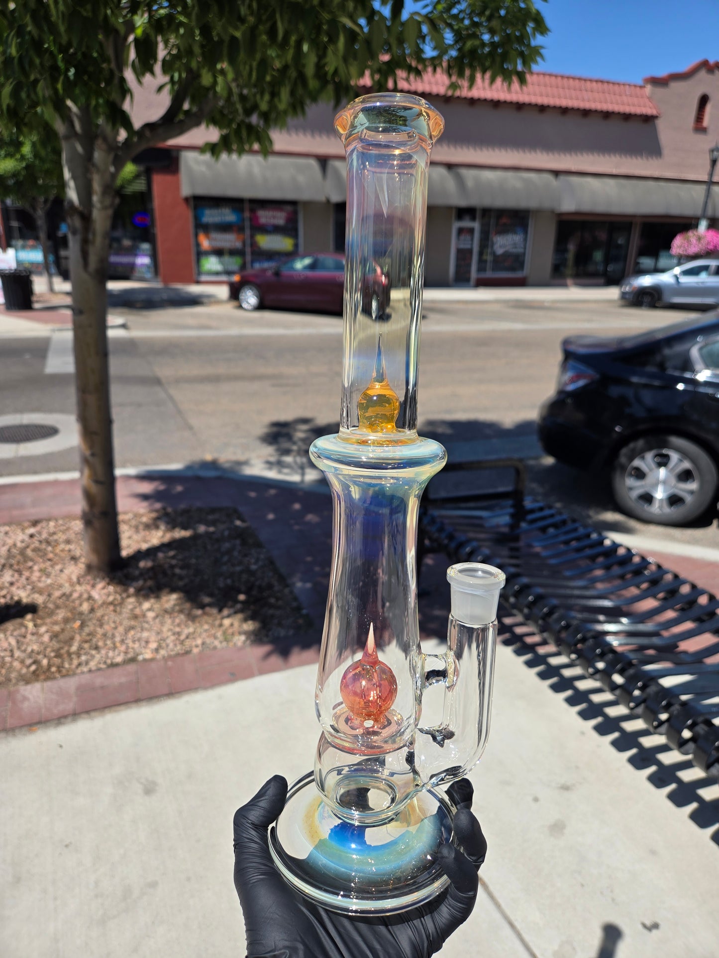 Green Forest Glass Imperial Tubes
