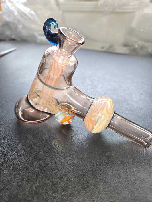 Gato Glass Dewer Hammer Bubbler #3