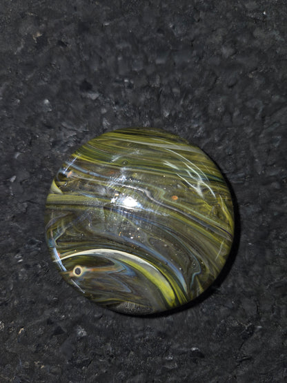 Cosmic Glass 2" Alaska Stamp Coaster