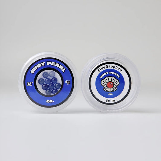 3mm Blue Sapphire Terp Pearls