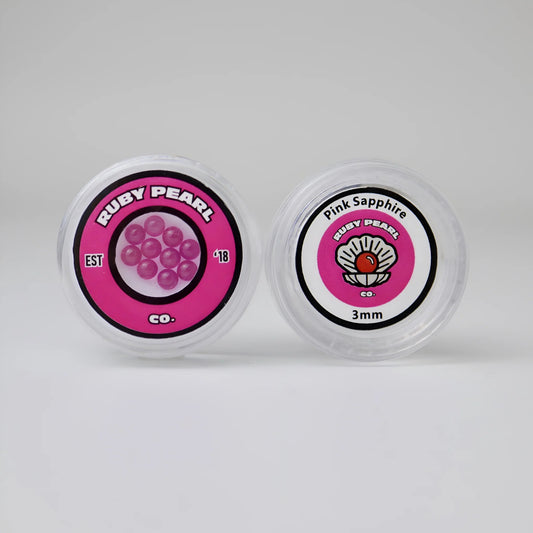3mm Pink Sapphire Terp Pearls