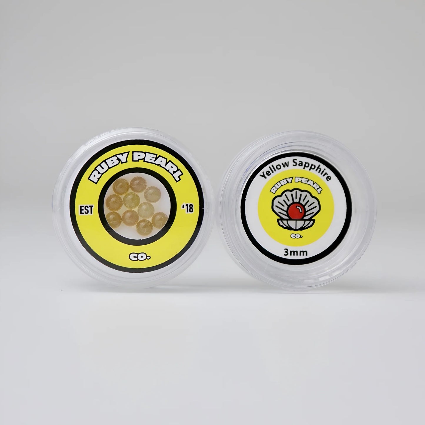 3mm Yellow Sapphire Terp Pearls