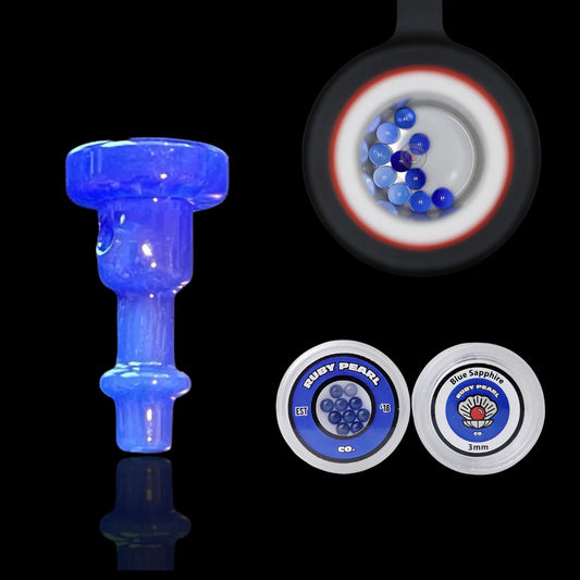 Joystick Cap for Puffco Peak by Tokr Glass + Pearls