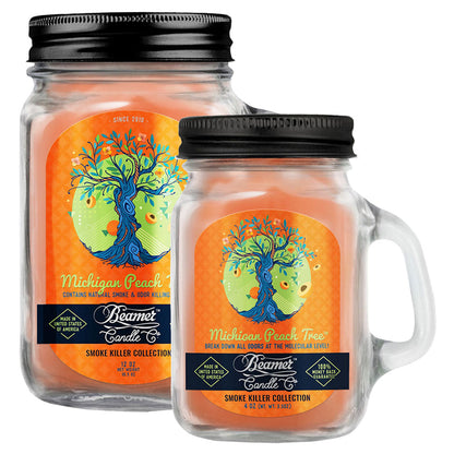 Mason Jar Candle | Michigan Peach Tree