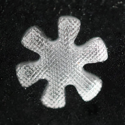 7.5mm Surface Enhanced Quartz Flakes™ by Black Market Glass x Highly Educated