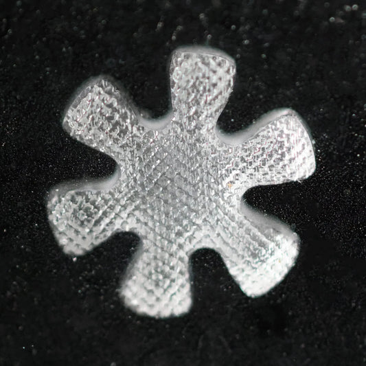 7.5mm Surface Enhanced Quartz Flakes™ by Black Market Glass x Highly Educated