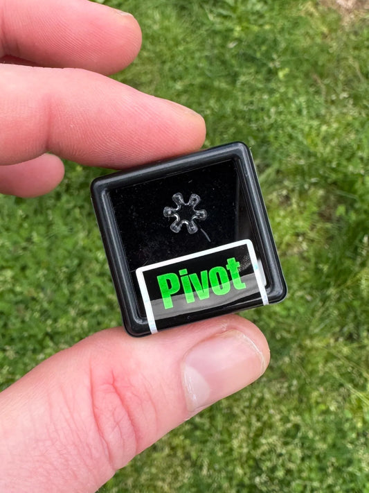 7.5mm Quartz Flakes™ by Black Market Glass