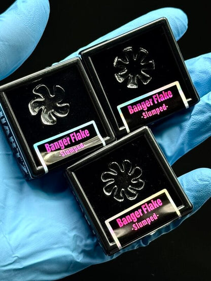 24-25mm Banger Quartz Flakes™ by Black Market Glass