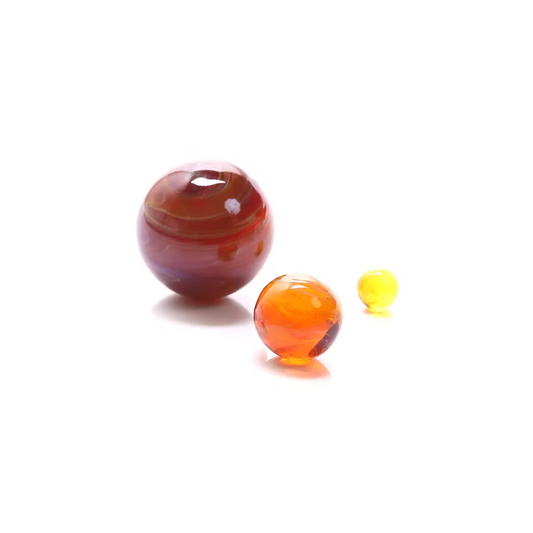 Bear Quartz Galaxy Marble Set