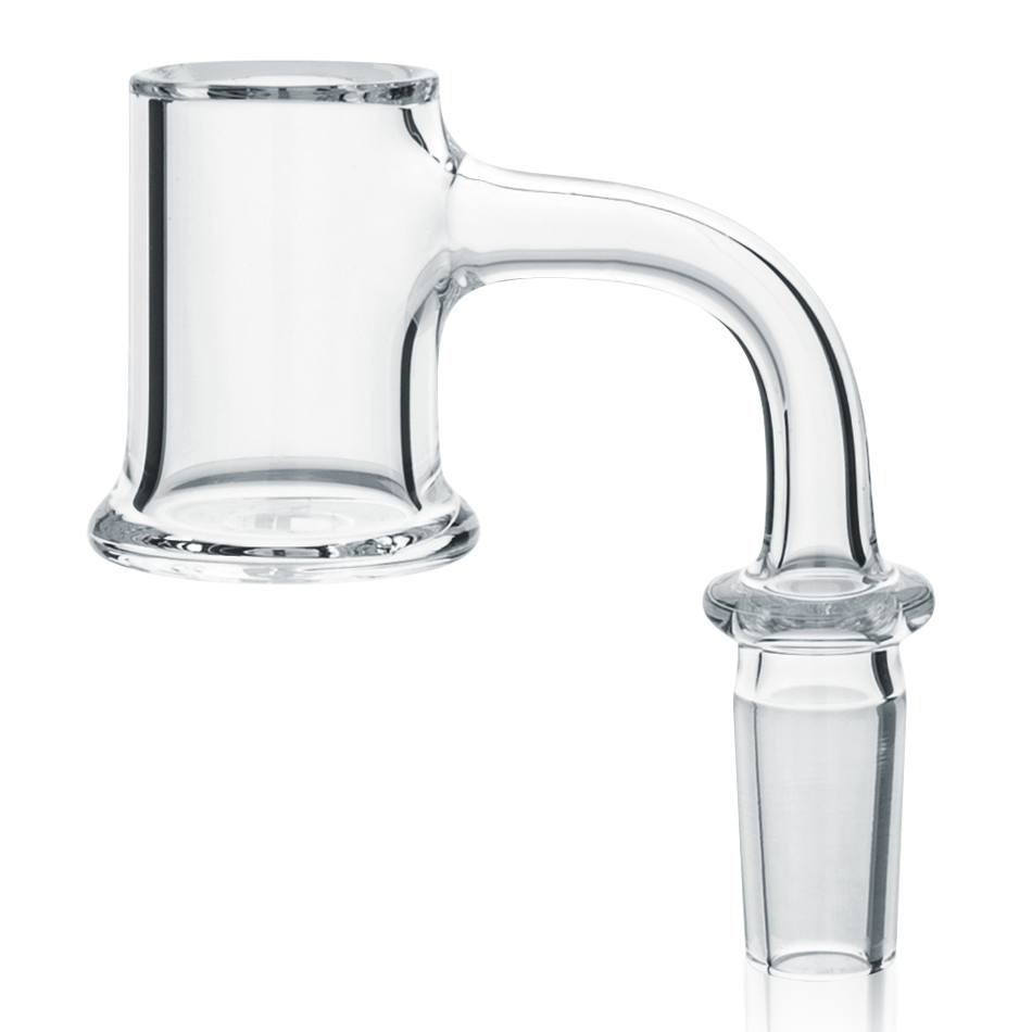 AFM Full Weld Bell Bottom Quartz Dab Banger – 3 mm Thick, 25 mm Bucket Nail for Concentrates