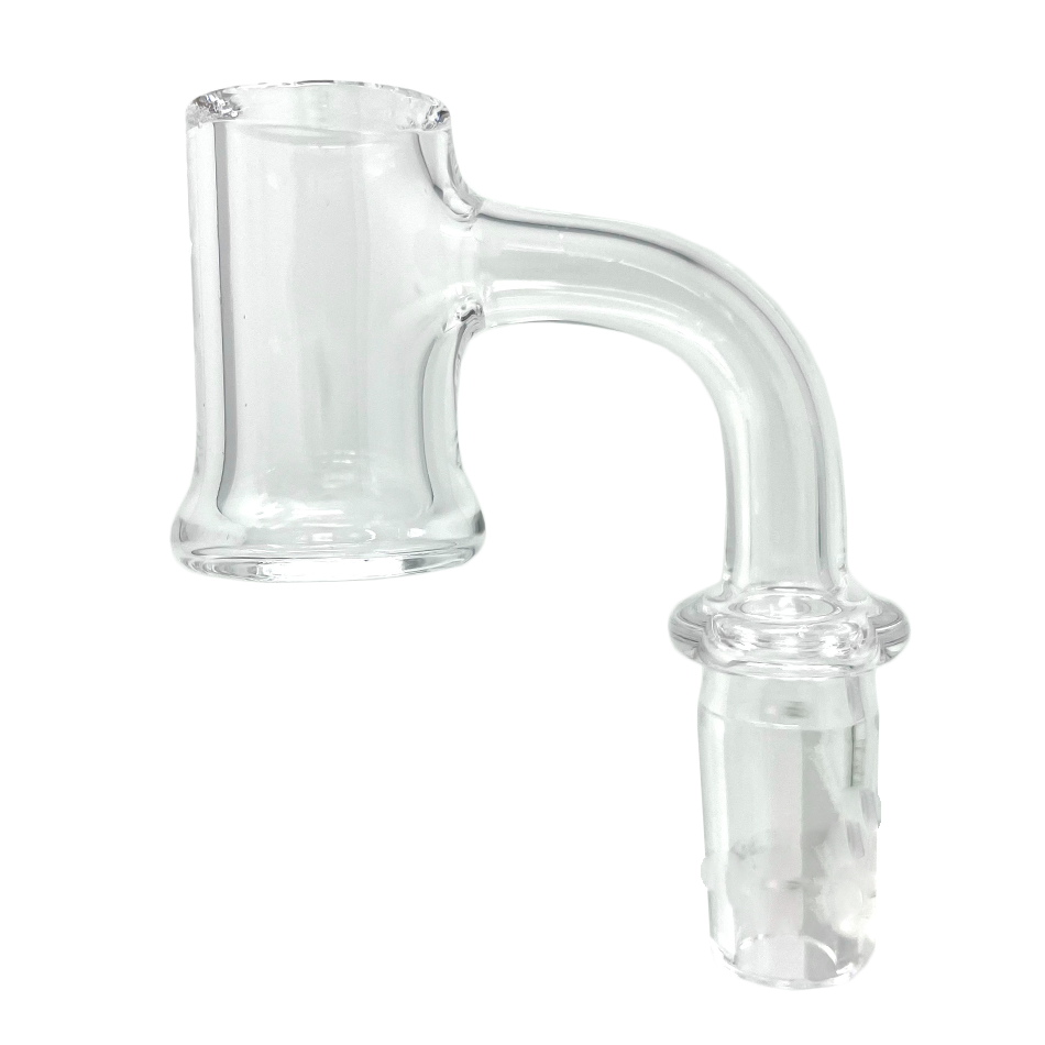 AFM Full Weld Bell Bottom Quartz Dab Banger – 3 mm Thick, 20 mm Bucket Nail for Concentrates