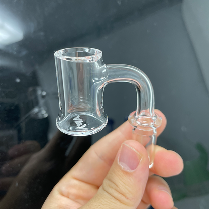 AFM Full Weld Bell Bottom Quartz Dab Banger – 3 mm Thick, 20 mm Bucket Nail for Concentrates
