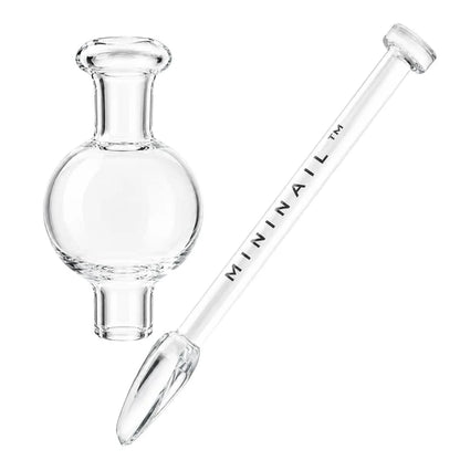 MiniNail Glass Bubble Cap and Shovel