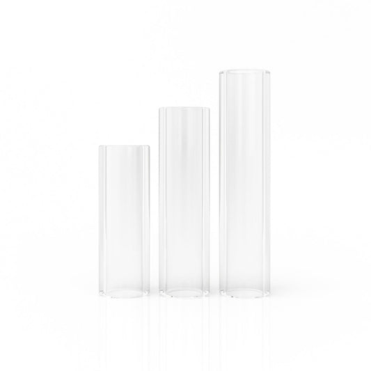 HOLLOW QUARTZ PILLARS (3PK)