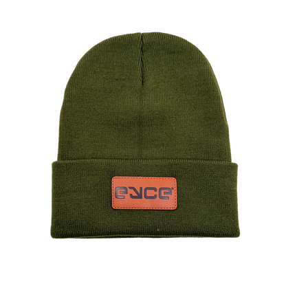 Eyce Leather Patch Beanie