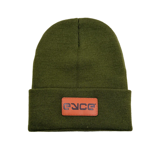 Eyce Leather Patch Beanie