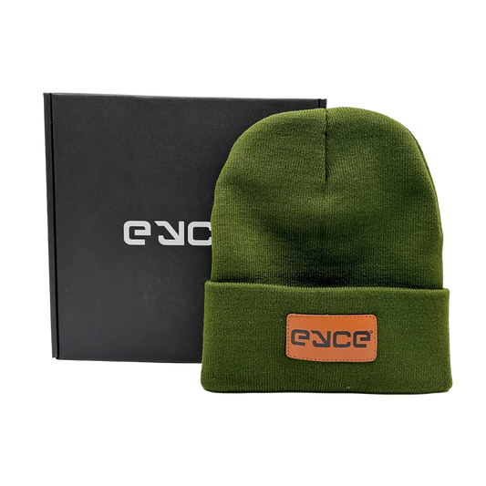 Eyce Leather Patch Beanie
