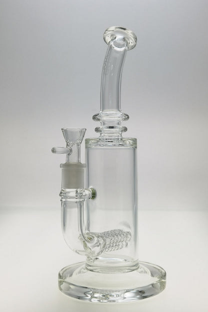 TAG - 12" Bent Neck Triple Super Slit Multiplying Inline Diffuser 65x5MM (18MM Female)
