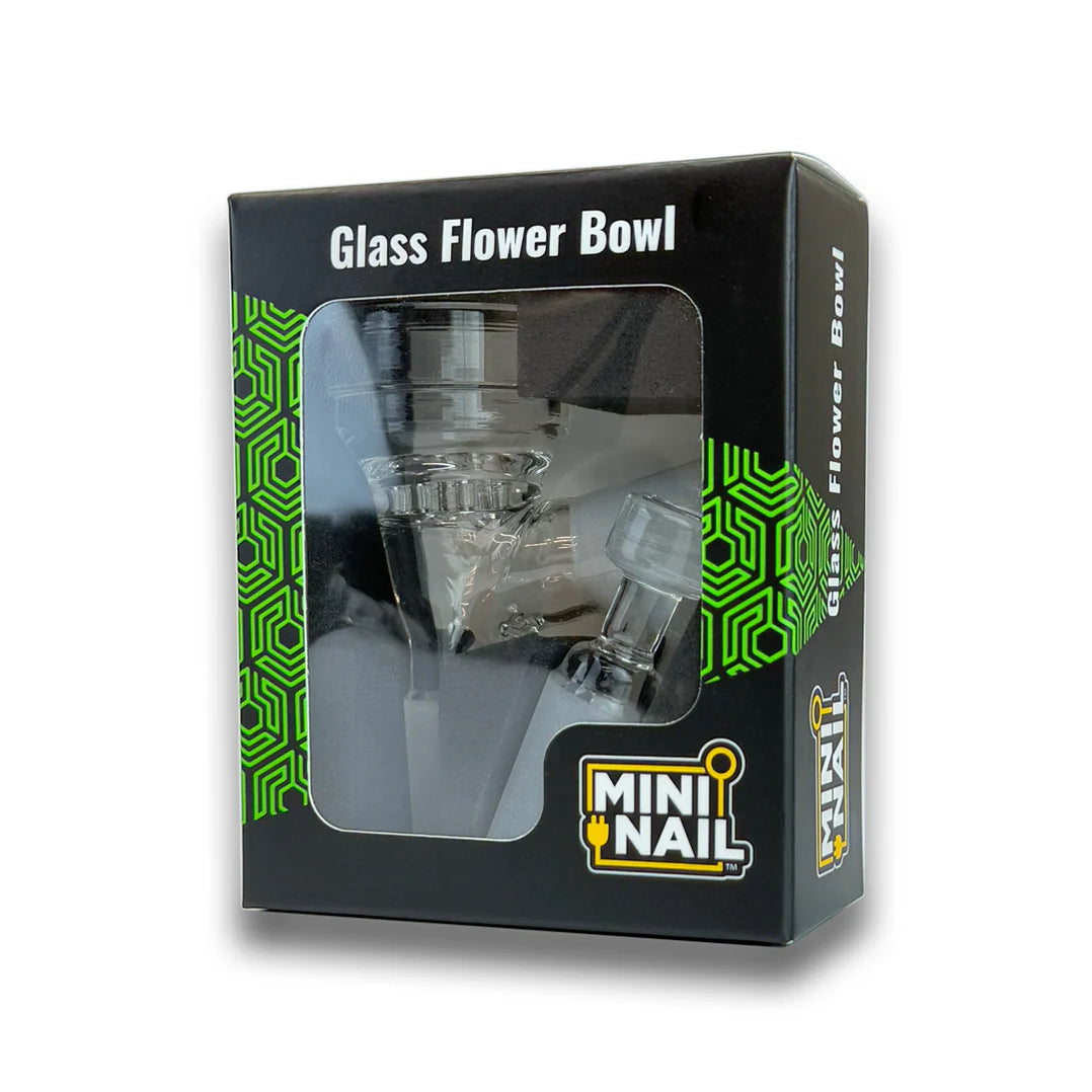 MiniNail Glass Flower Bowl