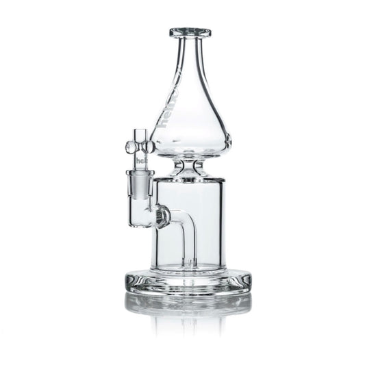 Helix™ Clear Straight Base w/ Fixed Downstem Bong