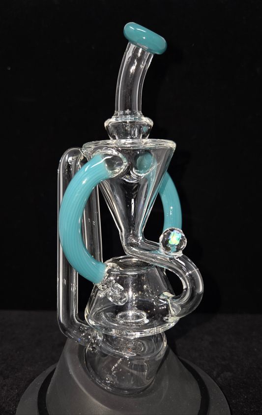 Superior ECO Floater Puffco Peak Attachment by Iridescent Glass