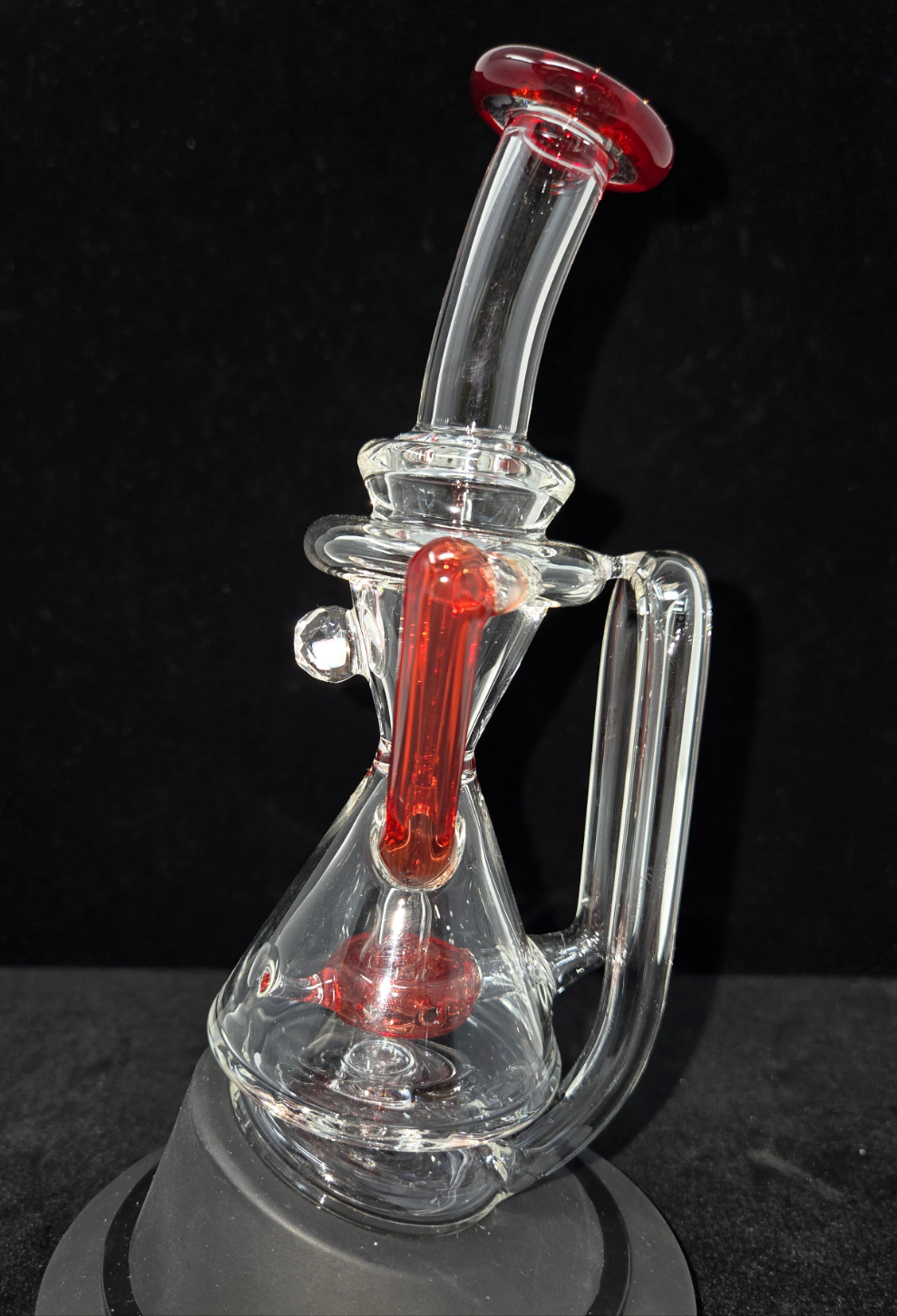 Superior ECO Dualcycler Puffco Peak Attachment by Iridescent Glass