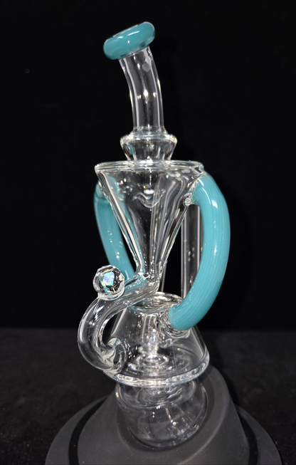 Superior ECO Floater Puffco Peak Attachment by Iridescent Glass
