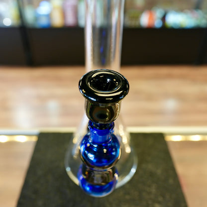 45mm 17" Beaker Blue and Black w/ Matching Ashcatcher