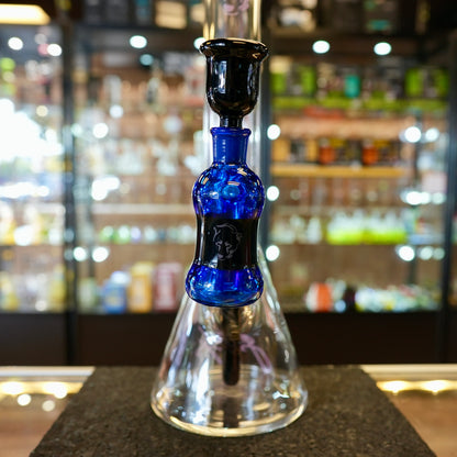 45mm 17" Beaker Blue and Black w/ Matching Ashcatcher