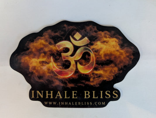 Inhale Bliss 2.5" x 3.75" Sticker