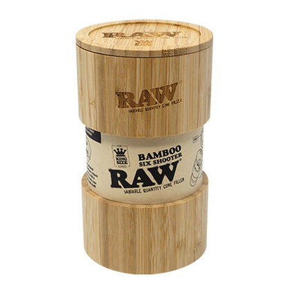 Raw® Bamboo Six Shooter Cone Filler