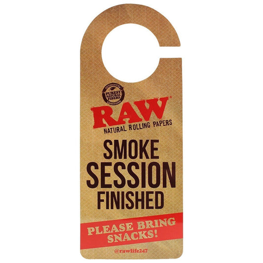 Raw® Rolling Papers "Do Not Disturb" Door Sign